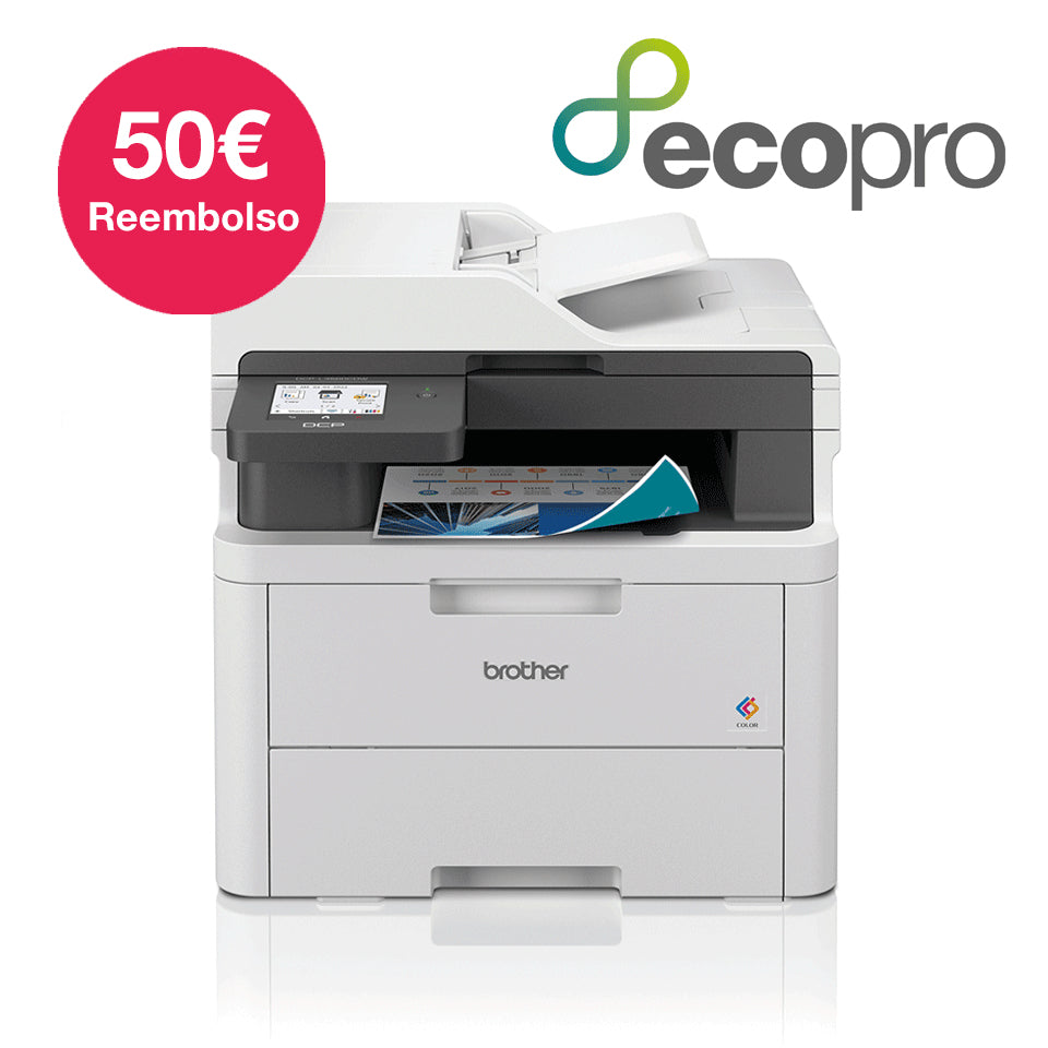 Brother DCP-L3560CDW Imprimante Multifonction LED A4, 600 x 2400 DPI, 26 ppm, Wifi