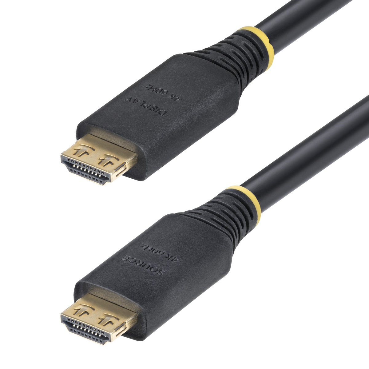 StarTech.com HDMI2-CABLE-GRIP-35F Câble HDMI 2.0 Standard, 10,6 m, Noir
