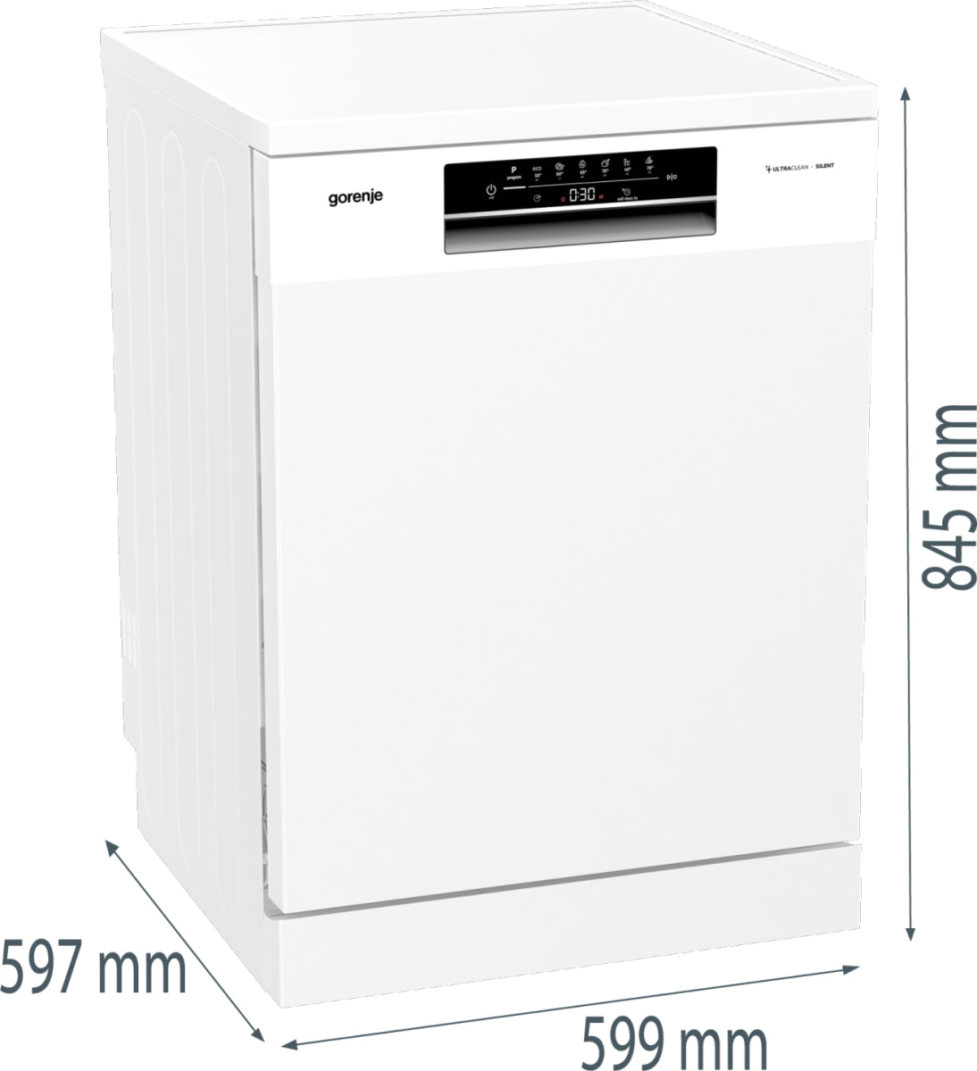 Gorenje GS642E90W Pose libre 13 couverts