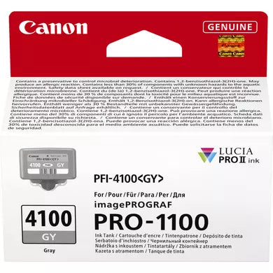 Canon LUCIA PRO II Cartouche d'Encre Originale, Rendement Standard, Gris