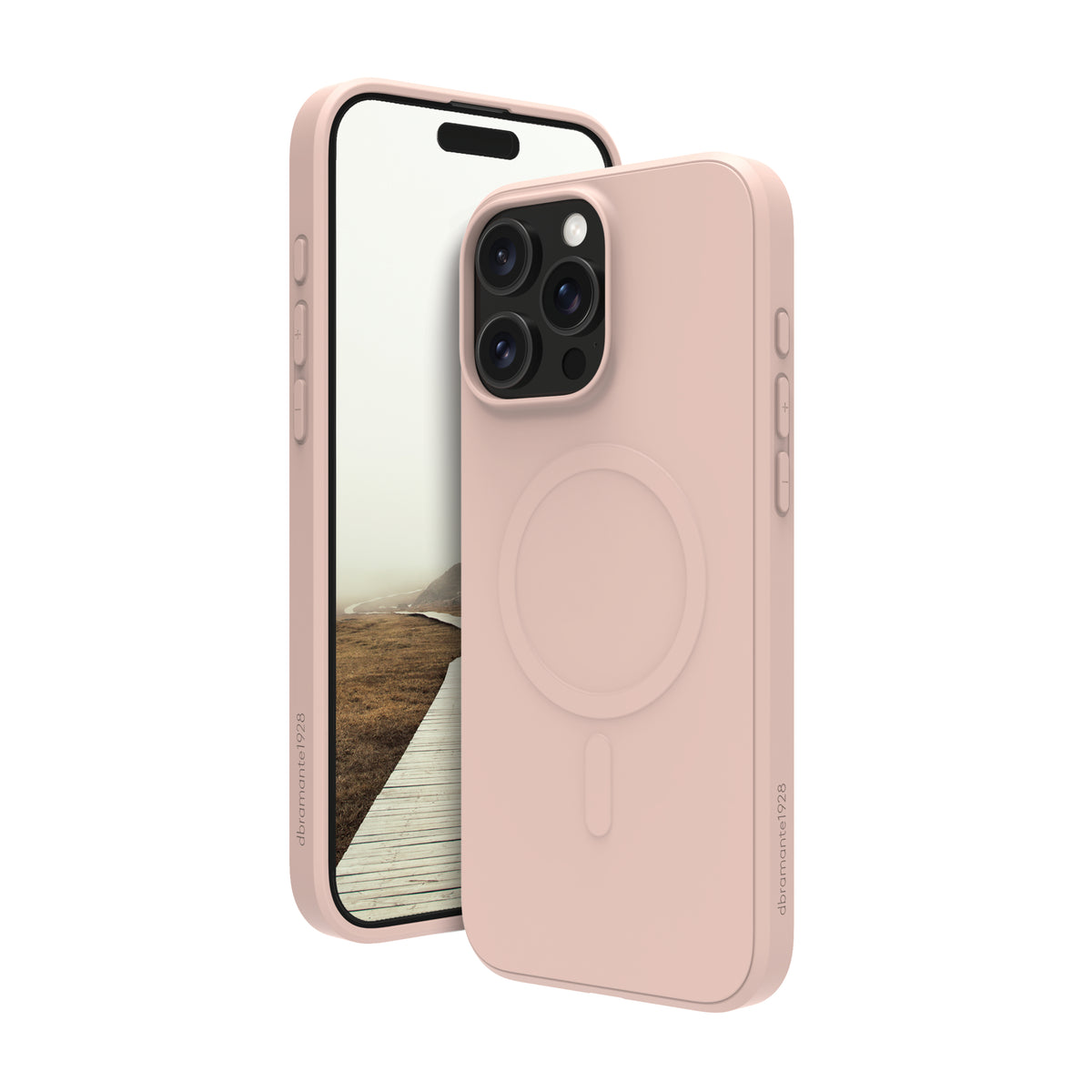 dbramante1928 Greenland Pro MS Coque de Protection pour iPhone 16 Pro Max 6.9", Rose