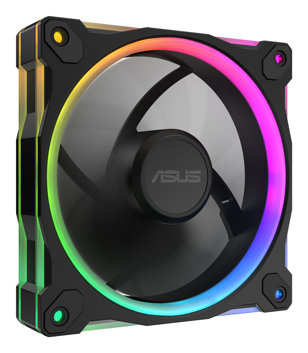 ASUS Prime MR120 Fan ARGB Black 3in1 Boitier PC Ventilateur 12 cm Noir