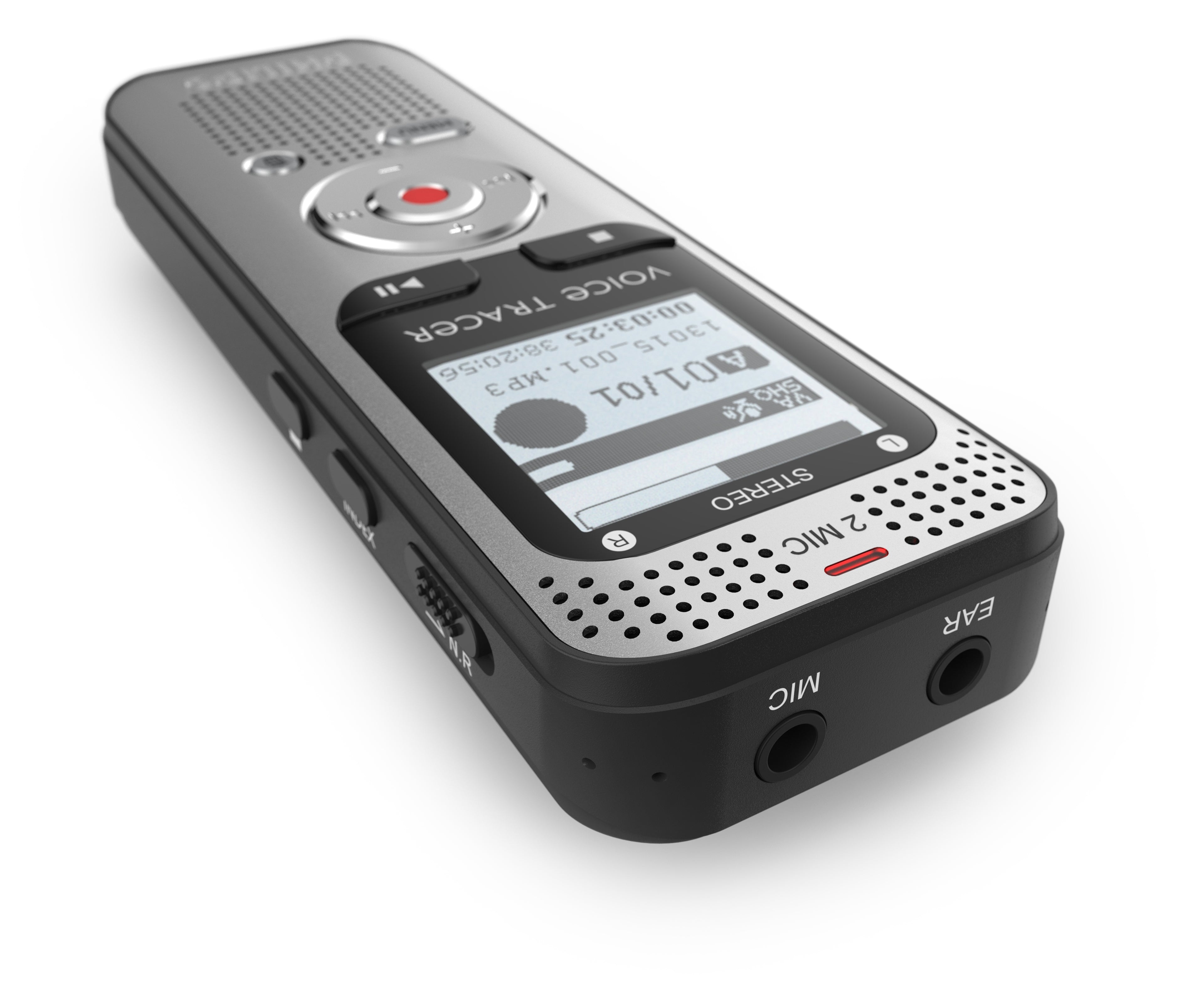 Philips Voice Tracer DVT2015 dictaphone Mémoire interne + carte mémoire Argent