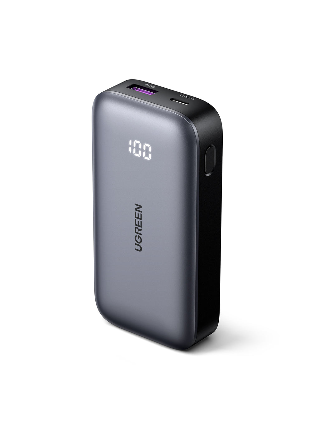 Ugreen 10000mAh Mini Powerbank Quick Charging 30W Gris - vue 3
