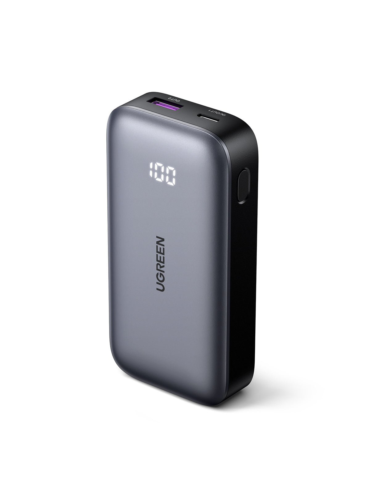 Ugreen 10000mAh Mini Powerbank Quick Charging 30W Gris - vue 3