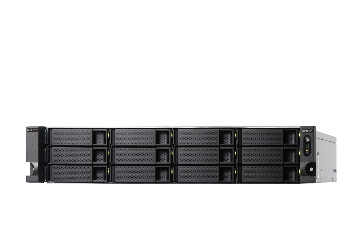 QNAP TS-H1886XU-RP-R2 NAS Rack (3 U) Intel® Xeon® D D-1622 16 Go DDR4 0 To QuTS hero Noir, Gris - vue 7