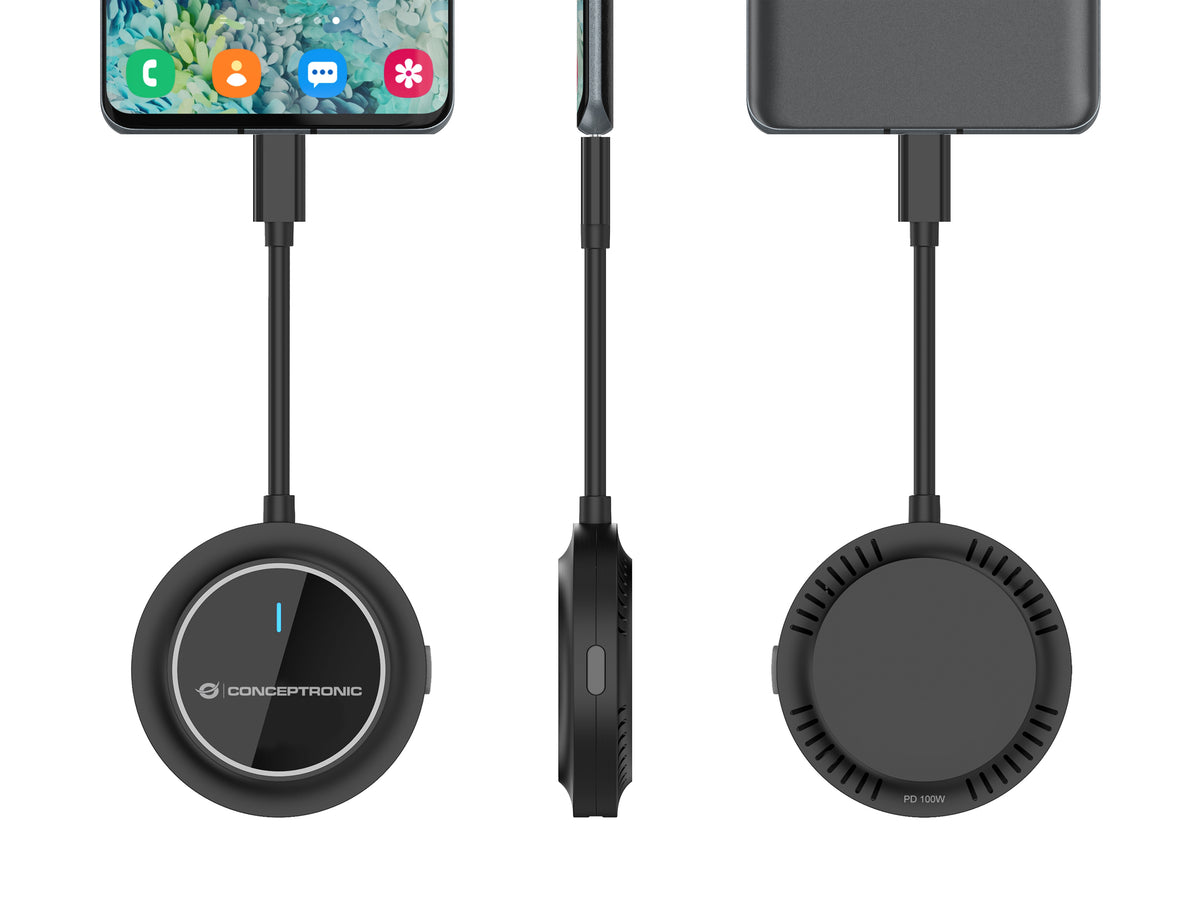 Conceptronic ATHERIC01B adaptateur d'affichage sans fil HDMI/USB Full HD Clé logicielle