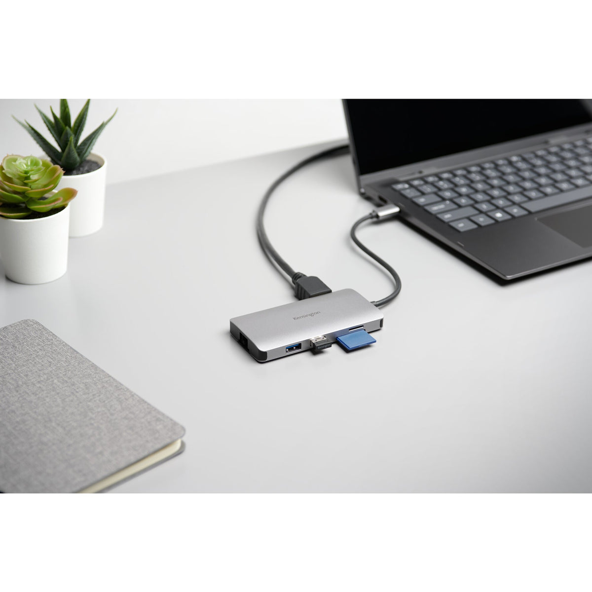 Kensington UH1400P Station d’accueil mobile USB-C 8 en 1 sans pilote