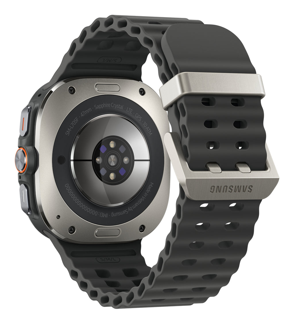 Samsung Samsung Galaxy Watch Ultra 3,81 cm (1.5") AMOLED 47 mm Numérique 480 x 480 pixels Écran tactile 4G Argent Wifi GPS (satellite)