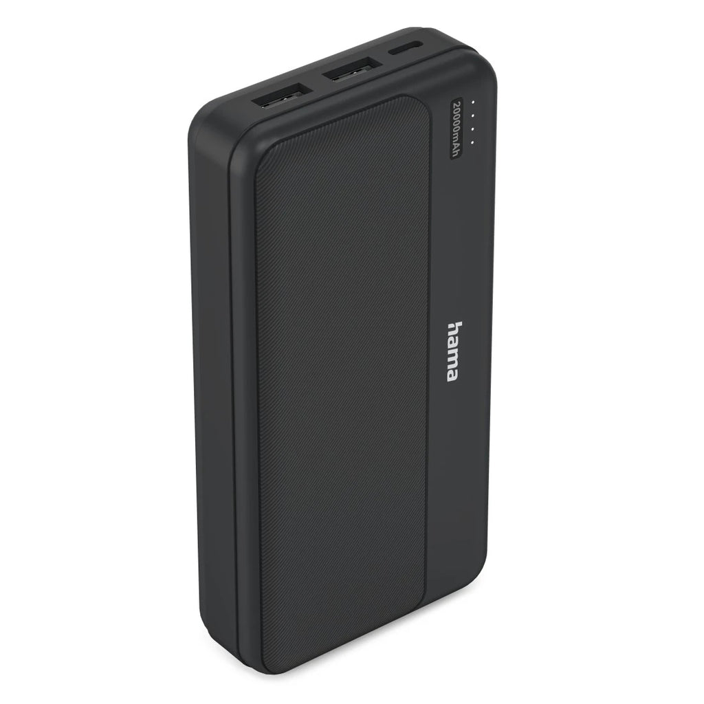 Hama Pocket 20 Lithium Polymère (LiPo) 20000 mAh Anthracite