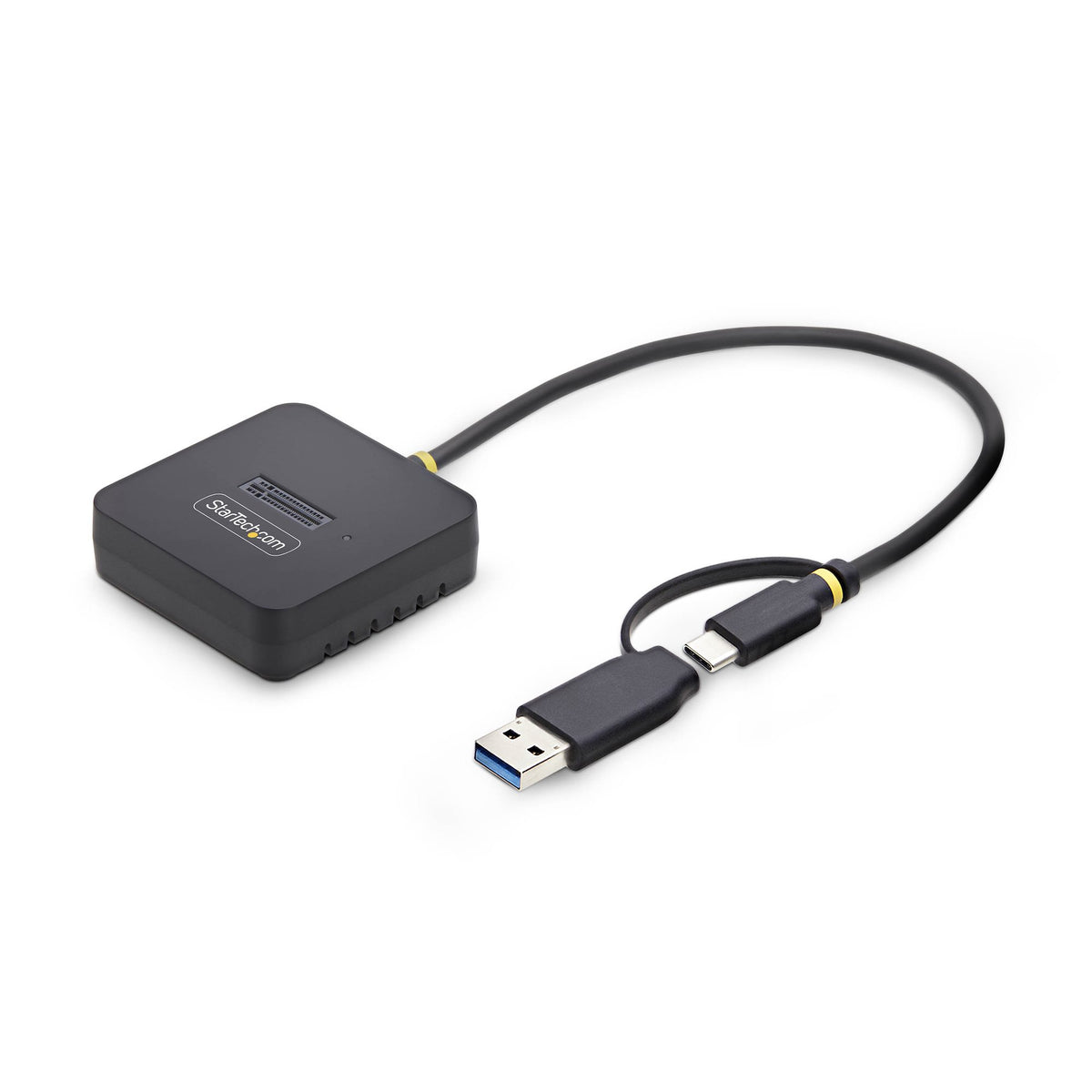StarTech.com Adaptateur Dock USB-C/USB-A vers M.2 NVMe, 10 Gbps, Lecteur SSD Externe Sans Outil, B+M/M-Key