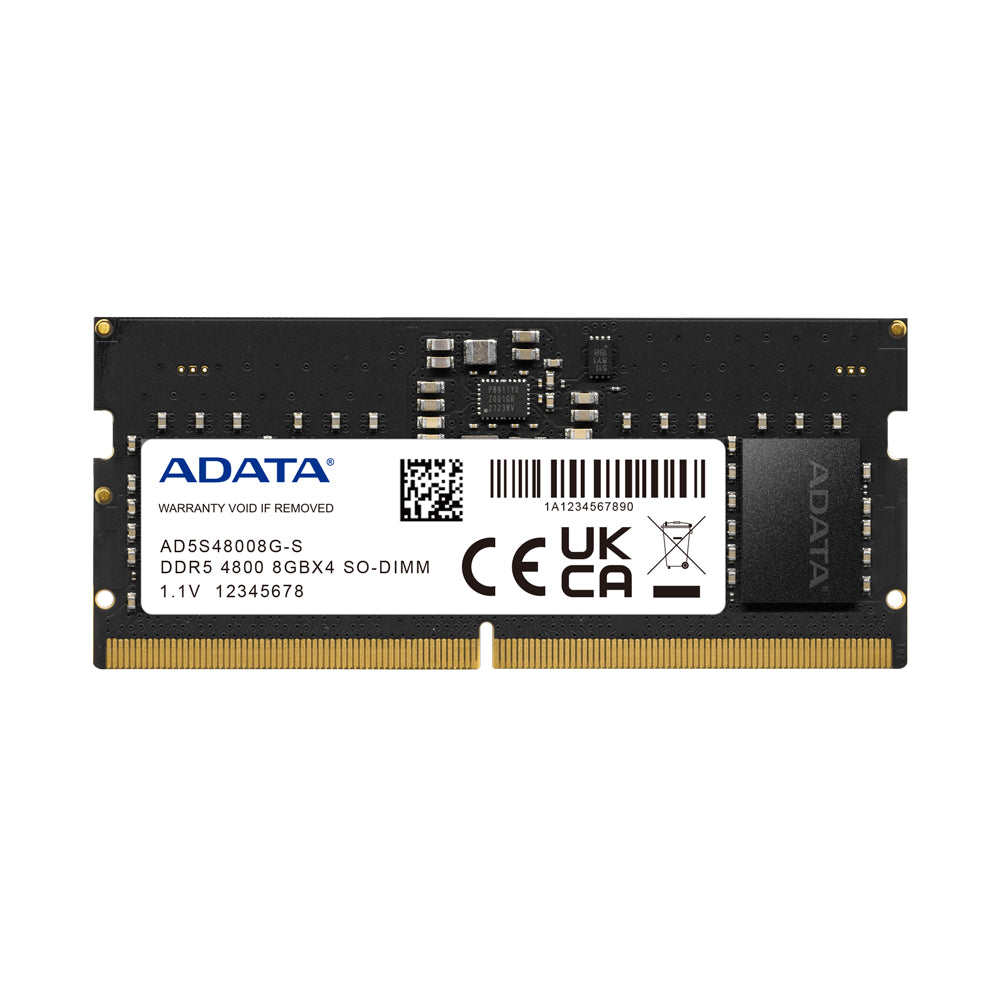 ADATA Premier module de mémoire 8 Go 1 x 8 Go DDR5 262-pin SO-DIMM ECC