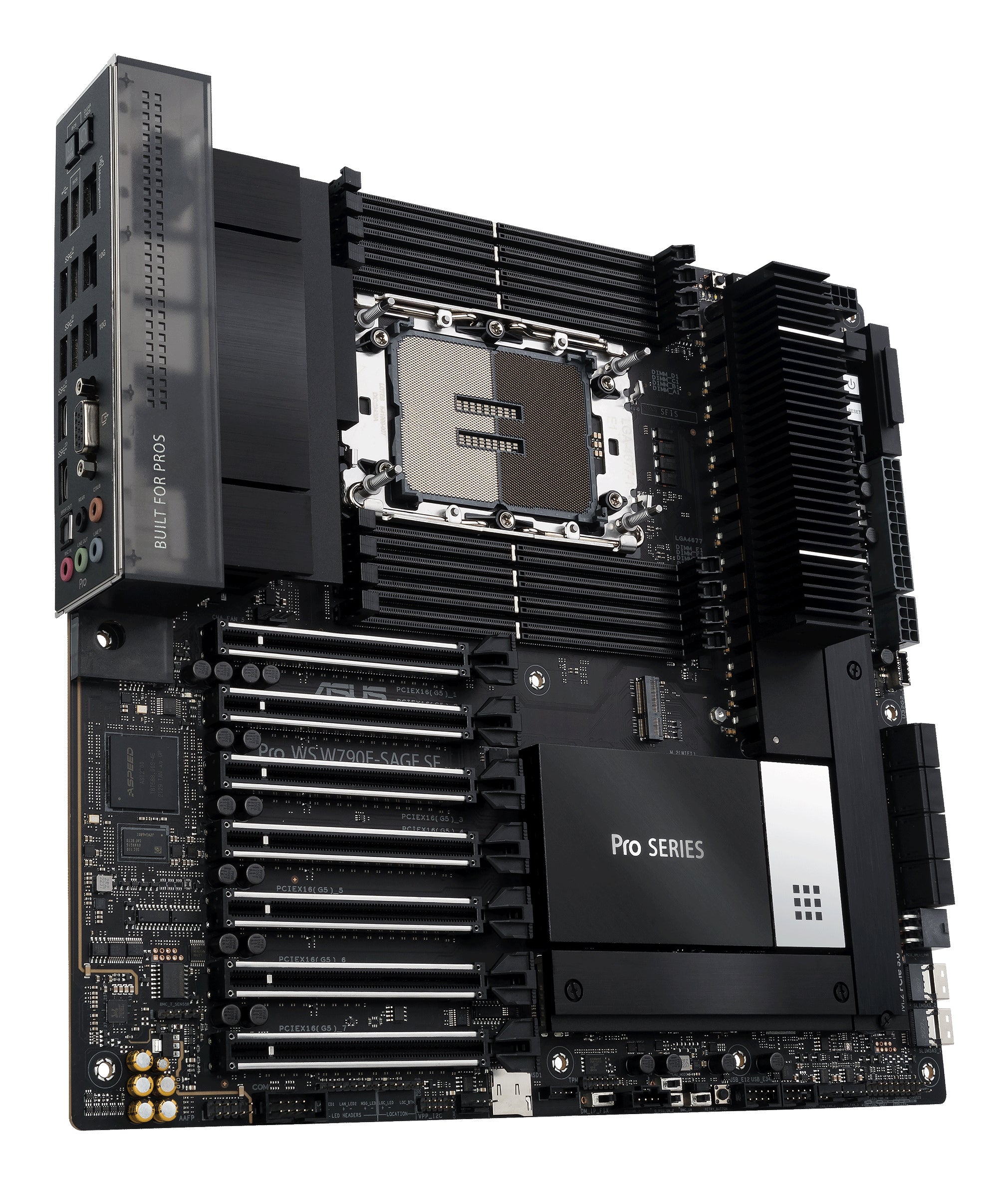 ASUS PRO WS W790E-SAGE SE Intel W790 LGA 4677 (Socket E) EEB
