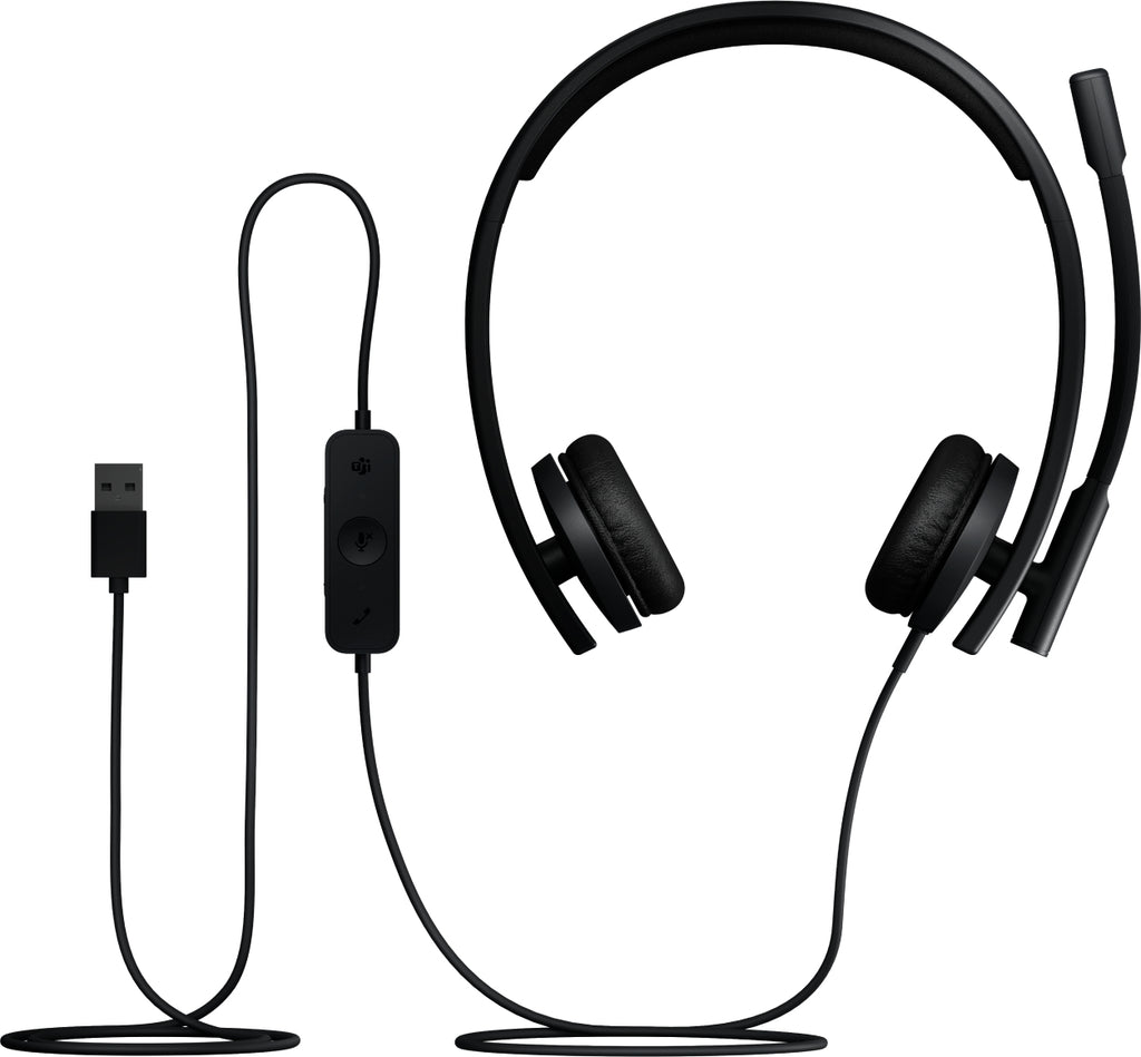Logitech H570e Casque Filaire, Noir