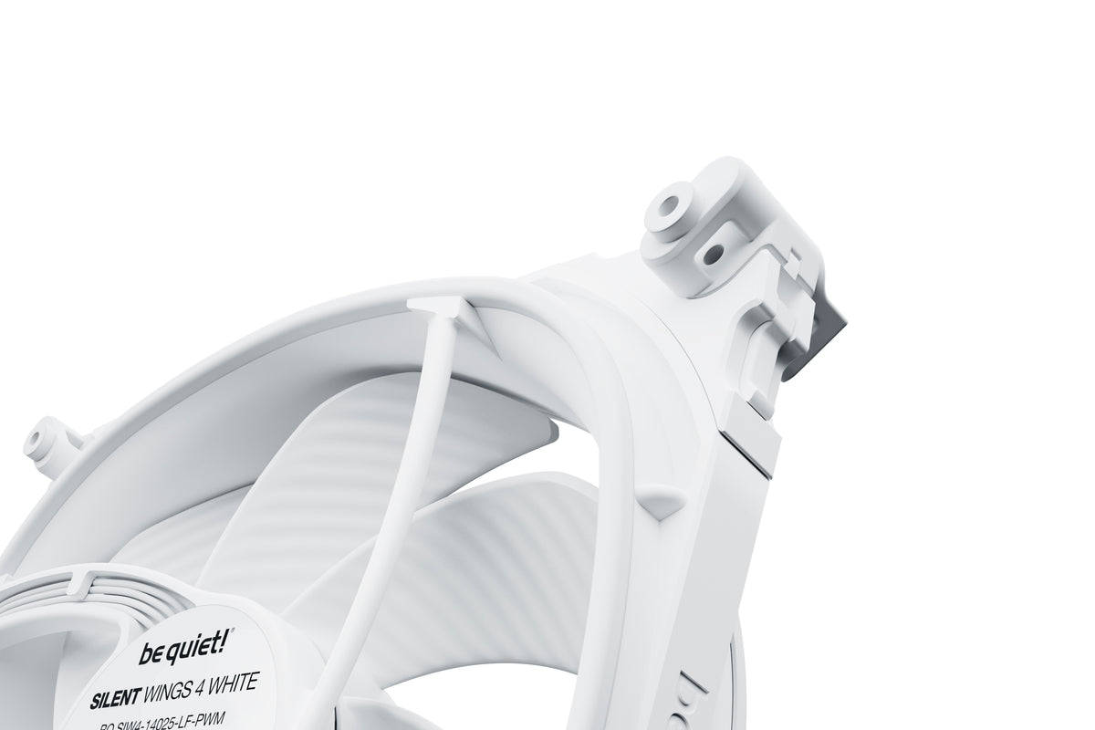be quiet! Silent Wings 4 140 mm PWM Ventilateur PC Blanc