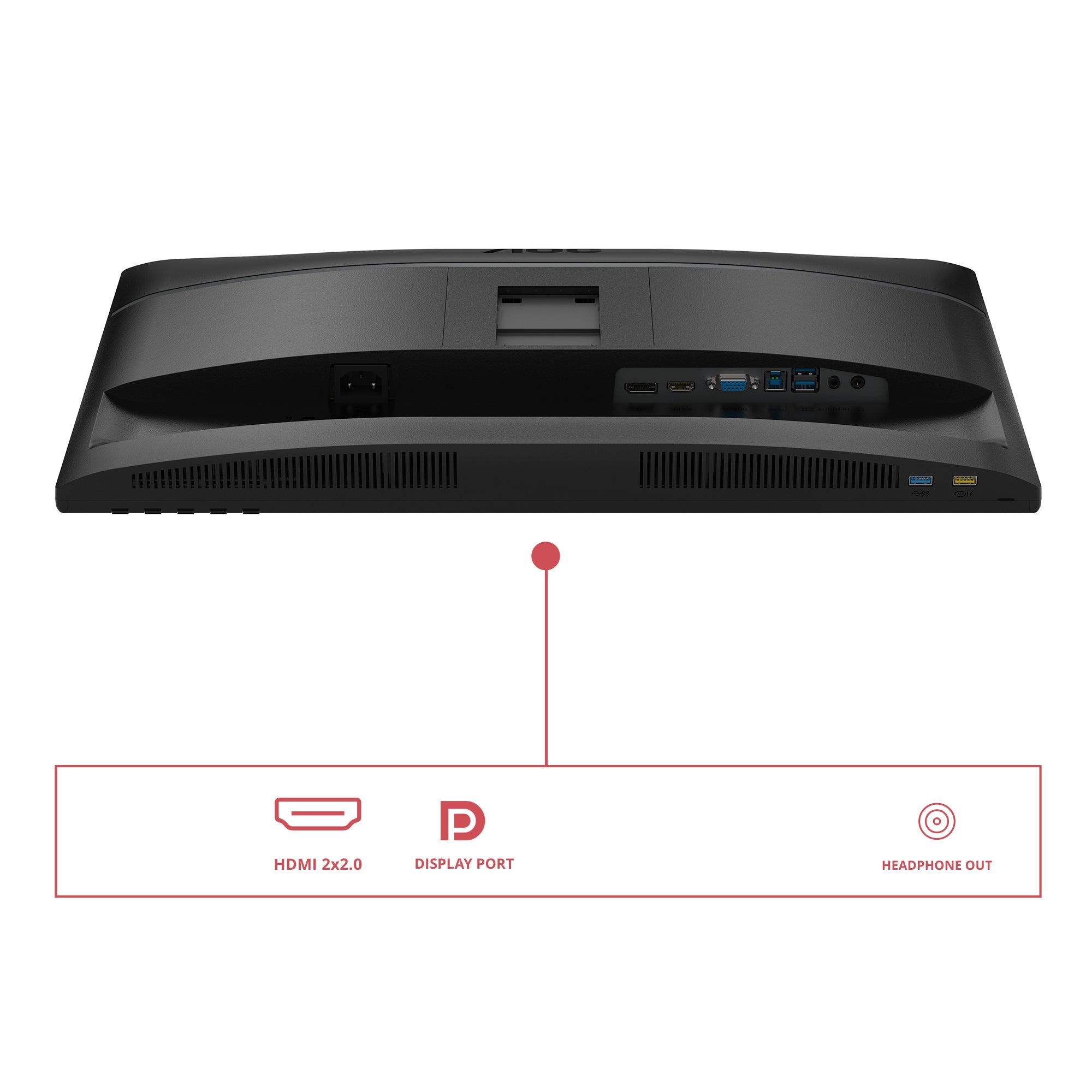AOC E2 U34E2M/BK écran plat de PC 86,4 cm (34") 3440 x 1440 pixels UltraWide Quad HD LED Noir