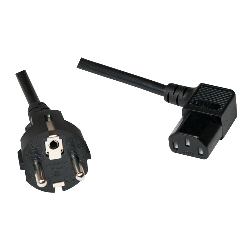 LogiLink Câble d'Alimentation CEE 7/7 vers C13, 5m, Noir