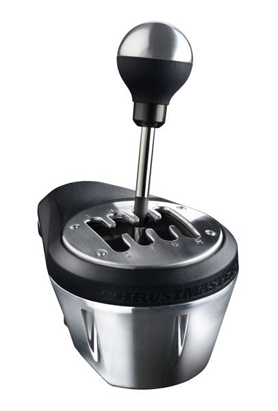 Thrustmaster 4060059 accessoire de jeux vidéo Noir, Métallique USB Module complémentaire de levier de vitesse Analogique PC, PlayStation 4, PlayStation 5, Playstation 3, Xbox One, Xbox Series S, Xbox Series X
