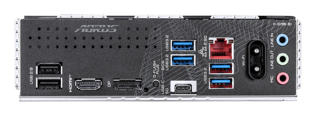 GIGABYTE B550M X AORUS ELITE WIFI7 Carte Mère - vue 4