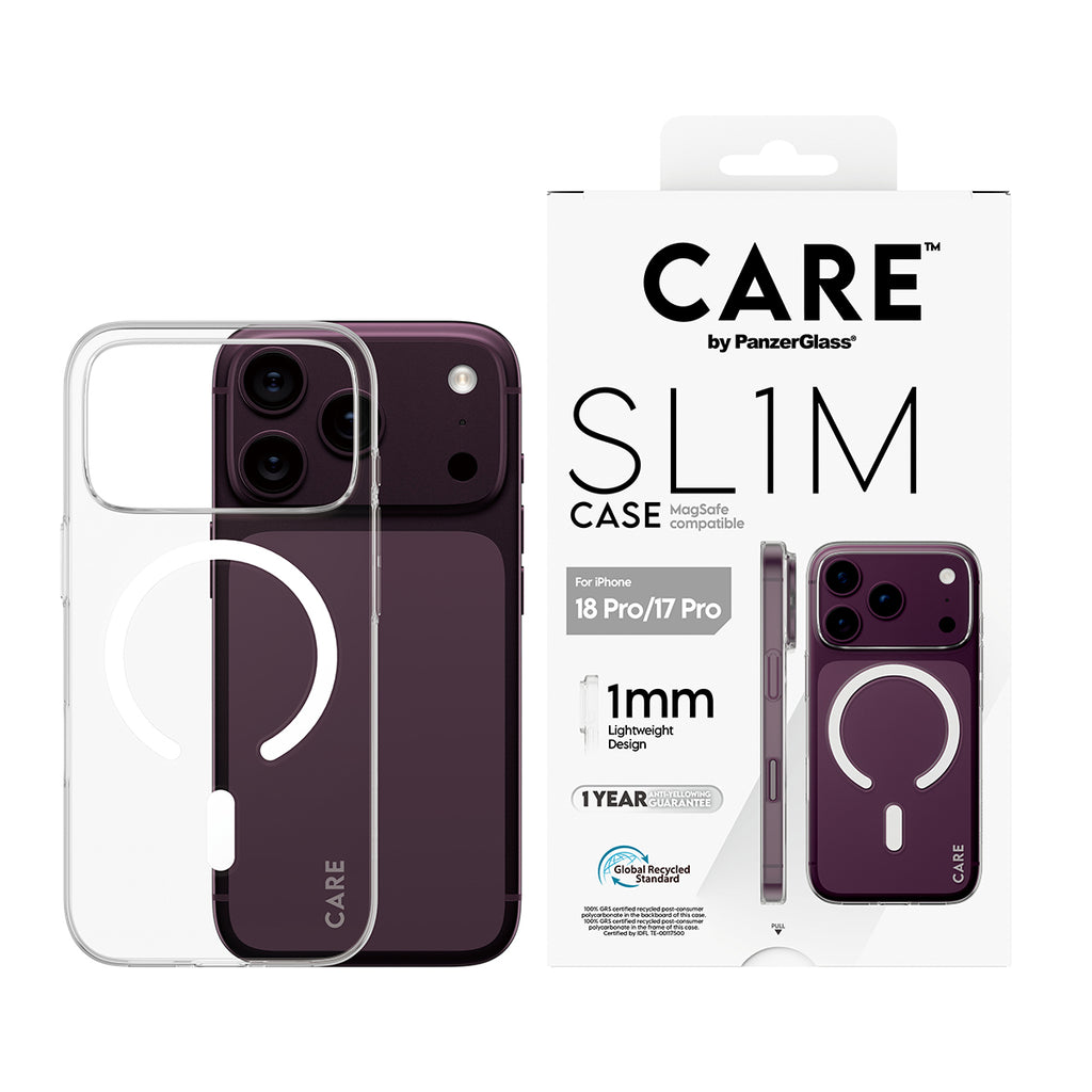 PanzerGlass CARE™ by ® SL1M Case Transparent w. MagSafe iPhone 2026 Pro | 17 Pro coque de protection pour téléphones portables Housse - vue 2