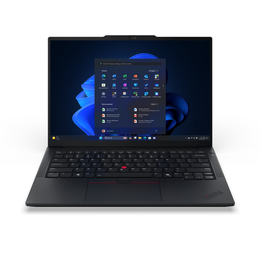 Lenovo ThinkPad E14 Gen 7 (Intel) Intel Core Ultra 5 225U Ordinateur portable 35,6 cm (14") WUXGA 32 Go DDR5-SDRAM 1 To SSD Wi-Fi 6E (802.11ax) Windows 11 Pro Allemand Noir