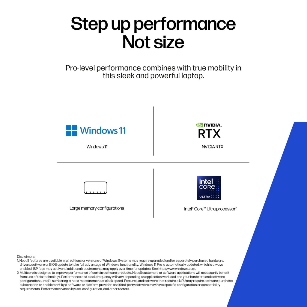 HP ZBook 8 G1i 16 3840 x 2400 285H 64GB 2TB Intel Arc 140T Windows 11 Pro