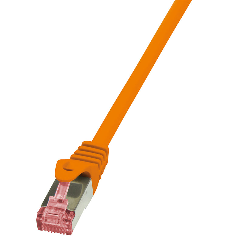 LogiLink 10m Cat.6 S/FTP câble de réseau Orange Cat6 S/FTP (S-STP)