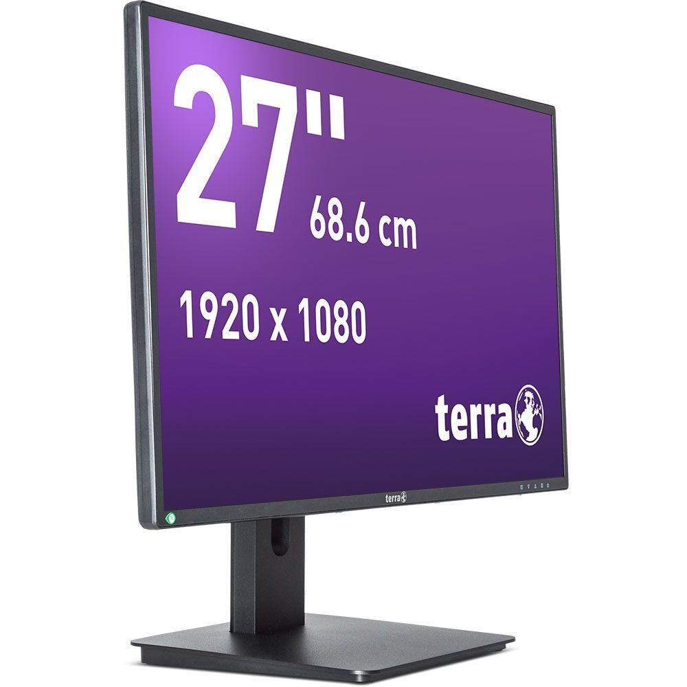 TERRA LCD/LED 2756W PV V4 schwarz GREENLINE PLUS écran plat de PC 68,6 cm (27") 1920 x 1080 pixels Full HD Noir