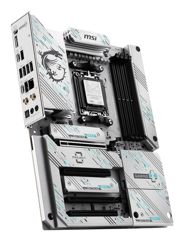 MSI B850 GAMING PLUS WIFI PZ carte mère AMD B850 Emplacement AM5 ATX