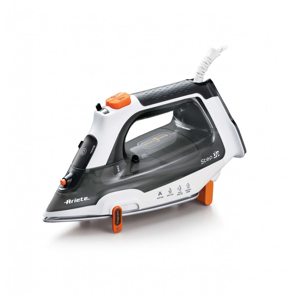 Ariete 6190/00 Fer à repasser à sec ou à vapeur Semelle céramique Ultraglide 2400 W Gris, Noir