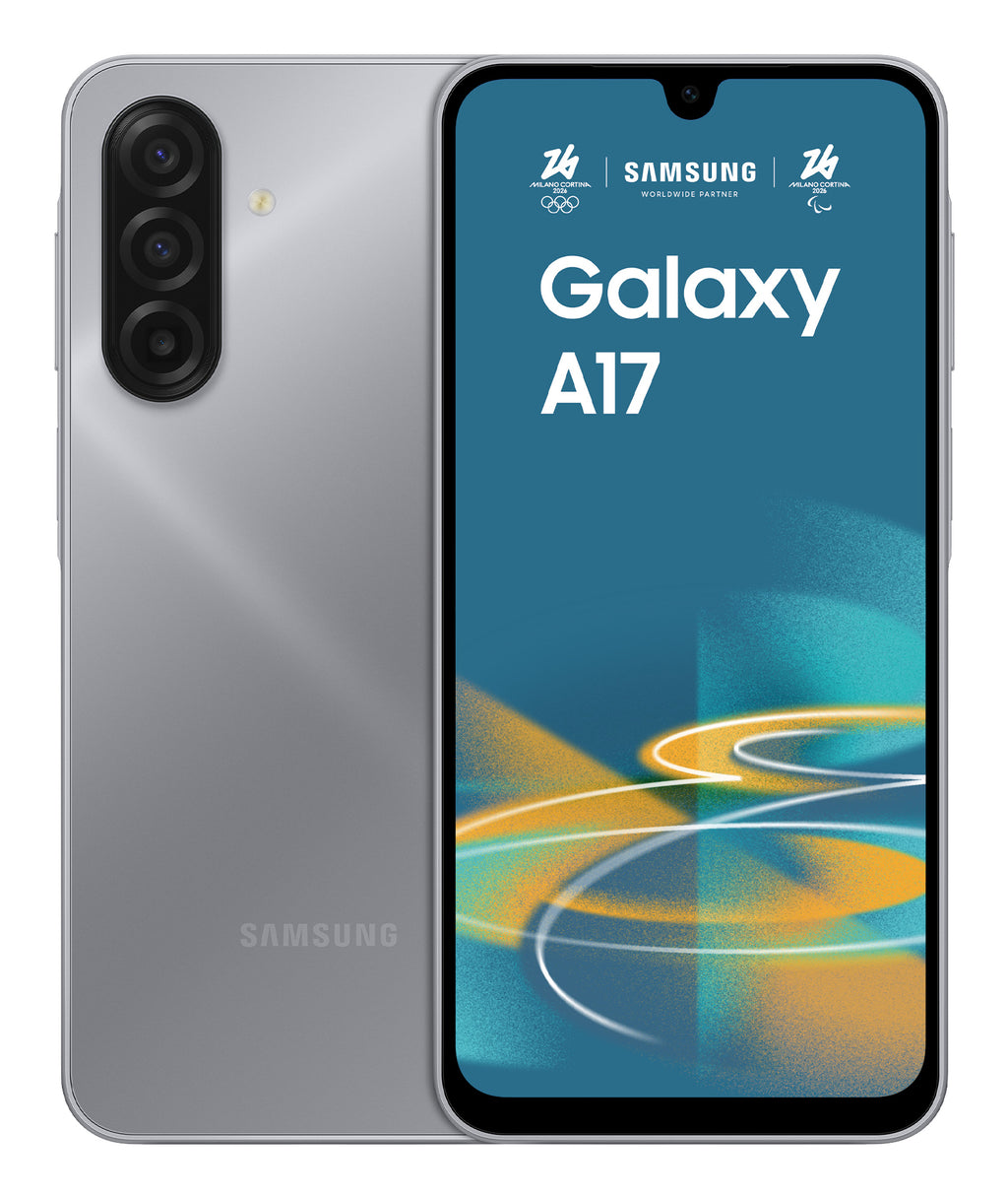 Samsung Samsung Galaxy A17 17 cm (6.7") Double SIM hybride 4G USB Type-C 4 Go 128 Go 5000 mAh Gris