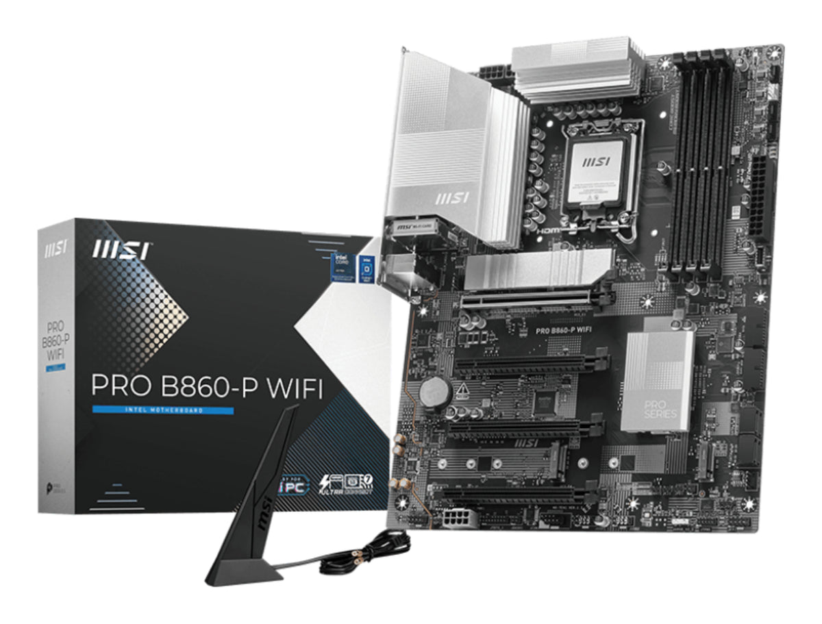 MSI PRO B860-P WIFI Carte Mère Intel B860 LGA 1851 (Socket V1) ATX