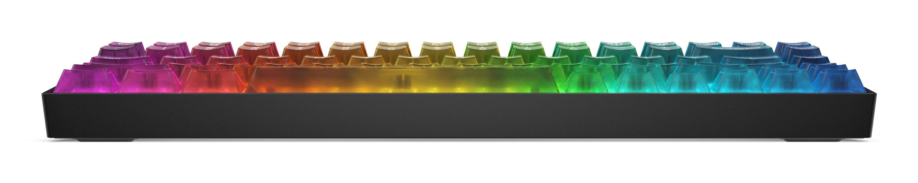 Lenovo Legion K510 Mini Pro clavier Gaming USB Anglais américain Noir, Transparent