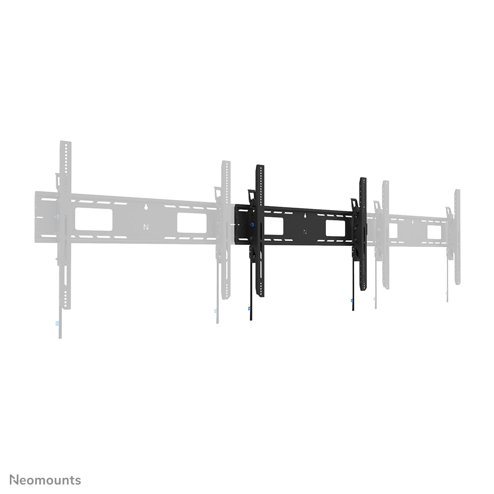 Neomounts WL35-750BL18 Support mural inclinable pour écran 55-98" - verrouillable - installation rapide - TÜV