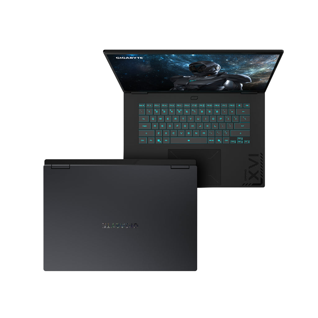 GIGABYTE GAMING A16 PRO DYHG5DECC4SH laptop Intel Core 7 240H Ordinateur portable 40,6 cm (16") Quad HD+ 32 Go LPDDR5x-SDRAM 1 To SSD GPU pour ordinateur portable NVIDIA GeForce RTX 5080 Wi-Fi 6E (802.11ax) Windows 11 Home Noir - vue 3