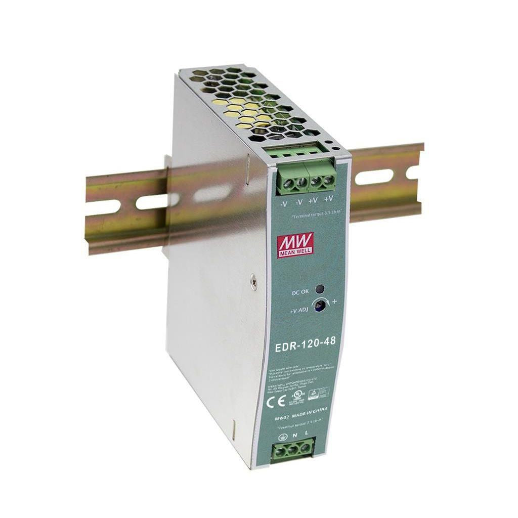 LevelOne POW-4841 Unité d'Alimentation 120W, 48V DC, Argent et Menthe