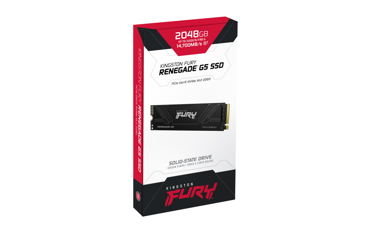 Kingston Technology FURY Renegade G5 2 To M.2 2280 NVMe SSD PCIe 5.0