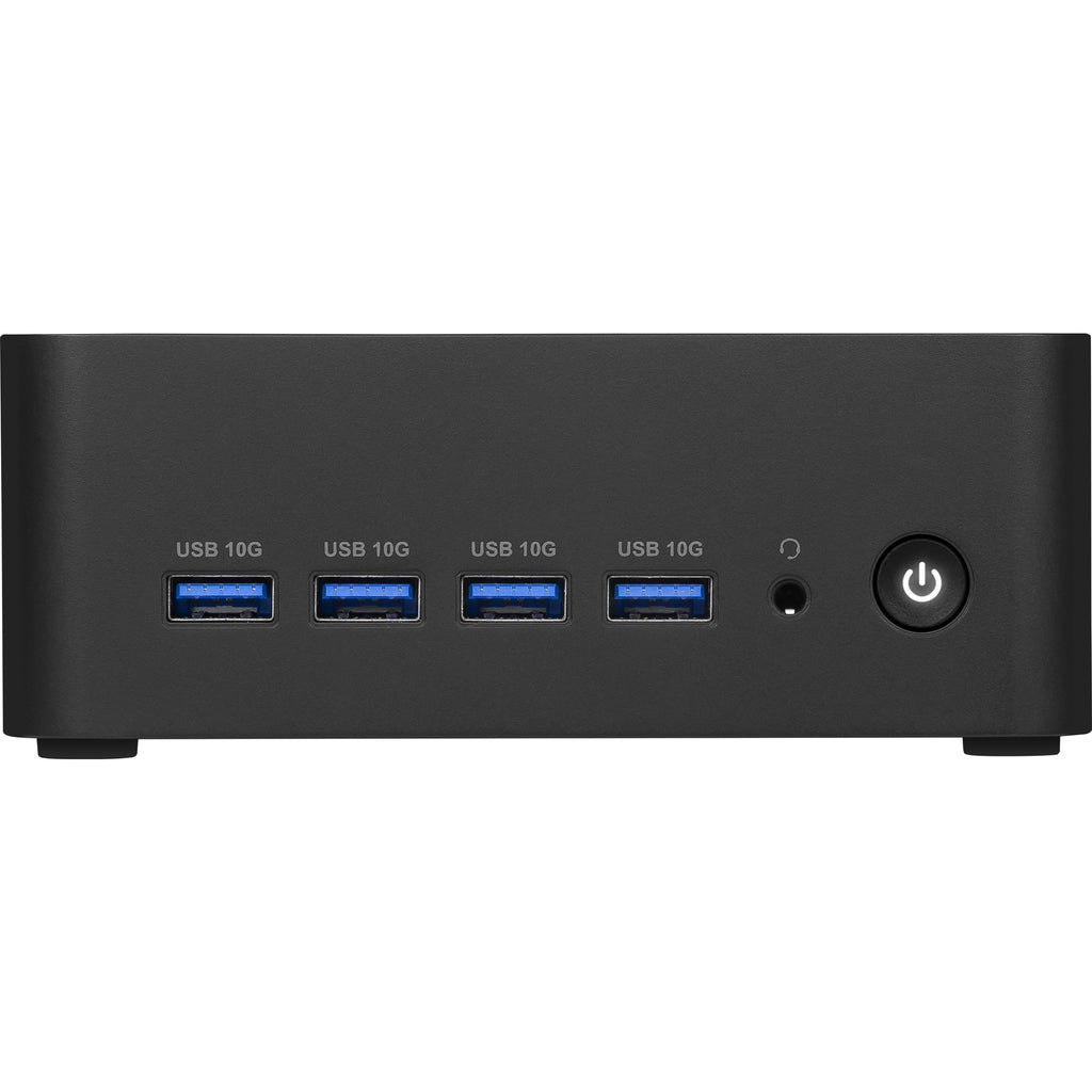 MSI Cubi Z AI 8M-004BEU Cube Noir 8945HS AMD SoC 4,1 GHz Haut-parleurs intégrés