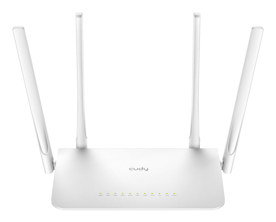 Cudy WR1300 routeur sans fil Gigabit Ethernet Bi-bande (2,4 GHz / 5 GHz) Blanc