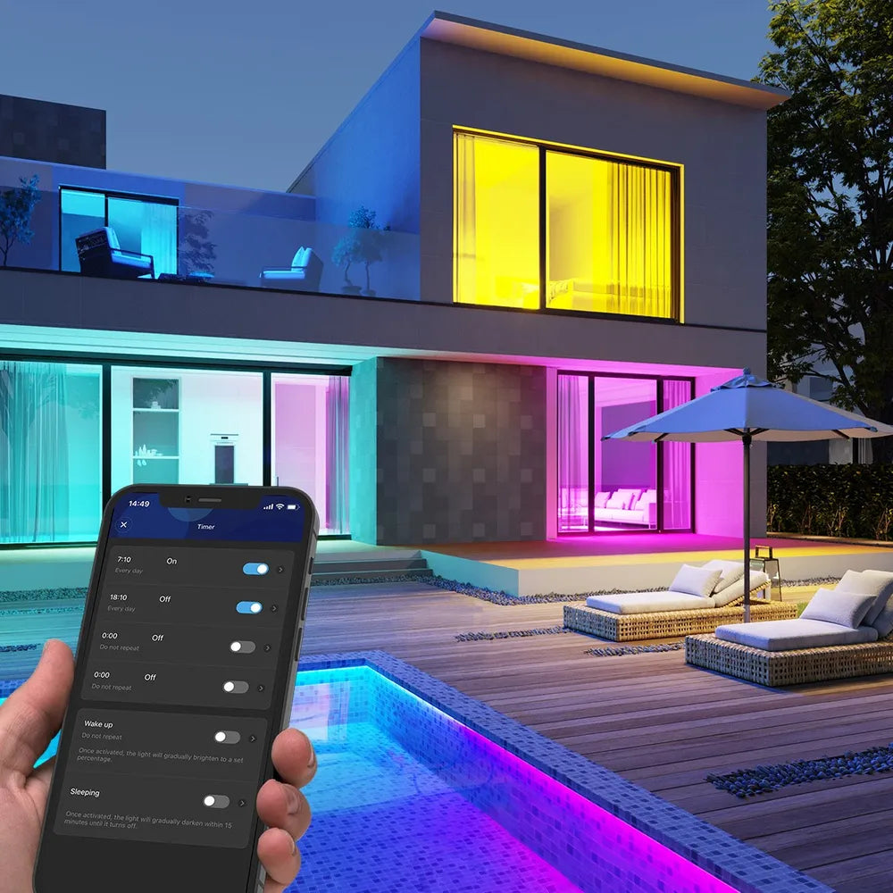 Govee H6009 Ampoule intelligente Wi-Fi/Bluetooth 12 W