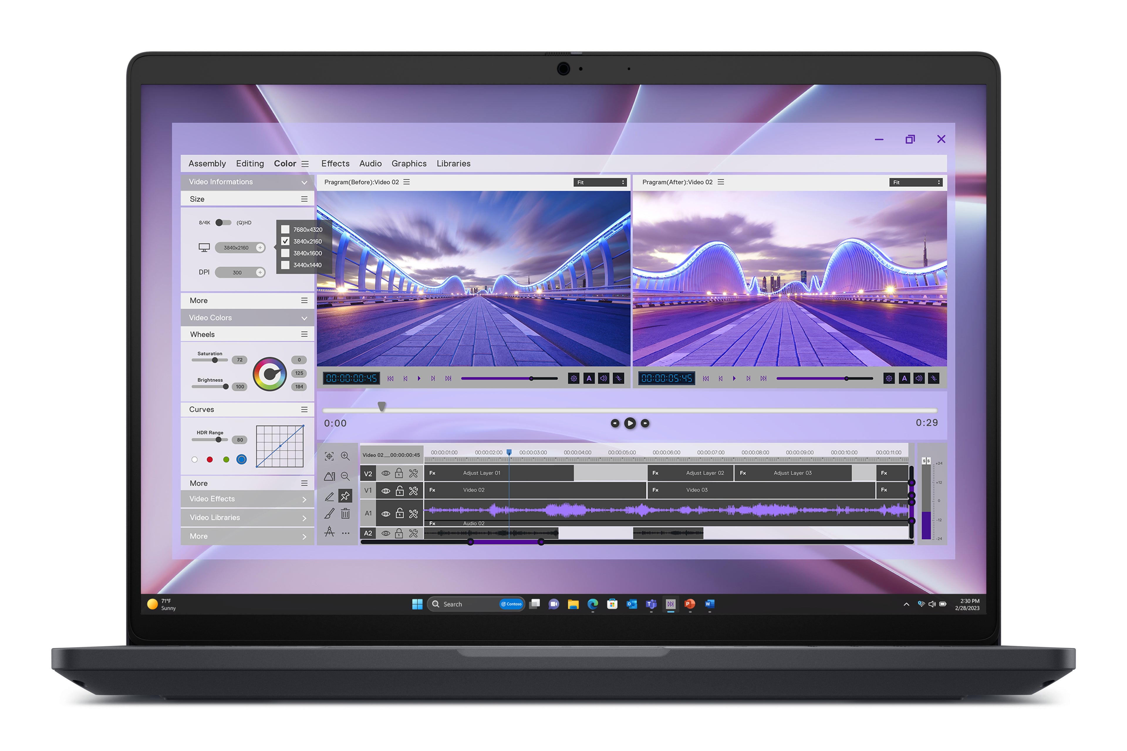 DELL Pro Max 16 MC16250 Intel Core Ultra 7 265H Station de travail mobile 40,6 cm (16") Full HD+ 32 Go DDR5-SDRAM 1 To SSD NVIDIA RTX PRO 500 Blackwell Wi-Fi 7 (802.11be) Windows 11 Pro Nordique Noir