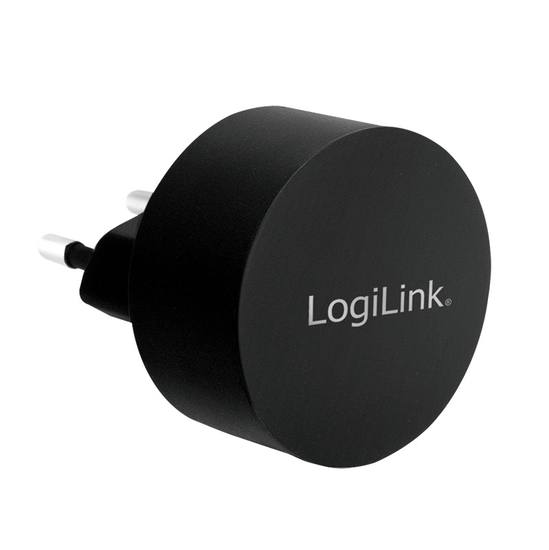 LogiLink PA0217 Chargeur Universel pour Appareils Mobiles, Secteur Intérieur, Noir