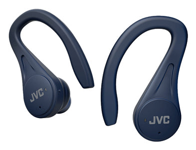 JVC HA-EC25T Casque True Wireless Stereo (TWS) Crochets auriculaires Sports Bluetooth Bleu
