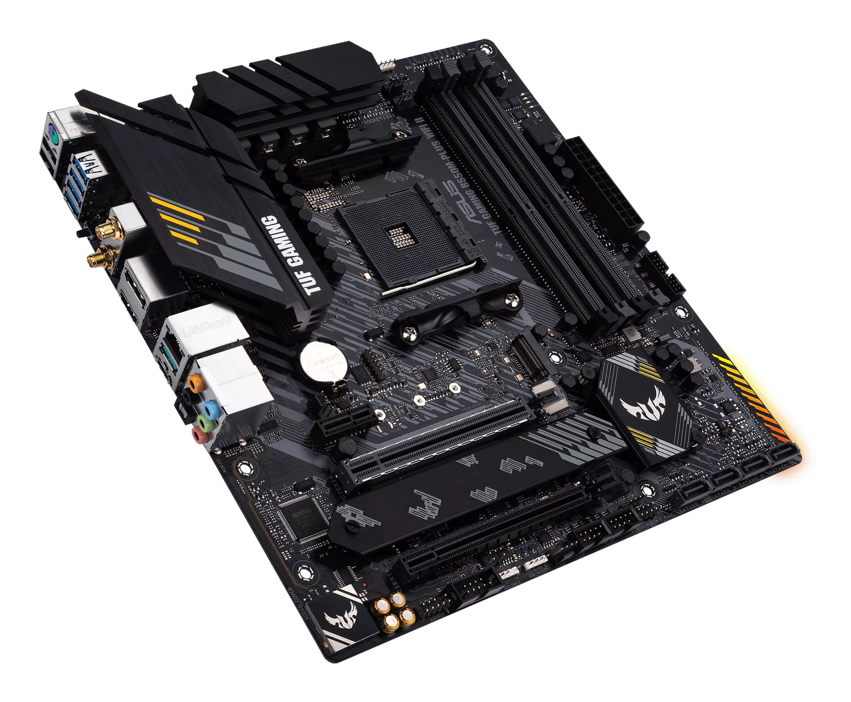 ASUS TUF GAMING B550M-PLUS WIFI II AMD B550 Emplacement AM4 micro ATX