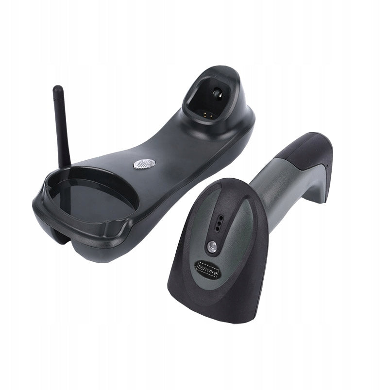 Lecteur de codes-barres et QR 1D/2D avec station d'accueil USB sans fil Zenwire W2503