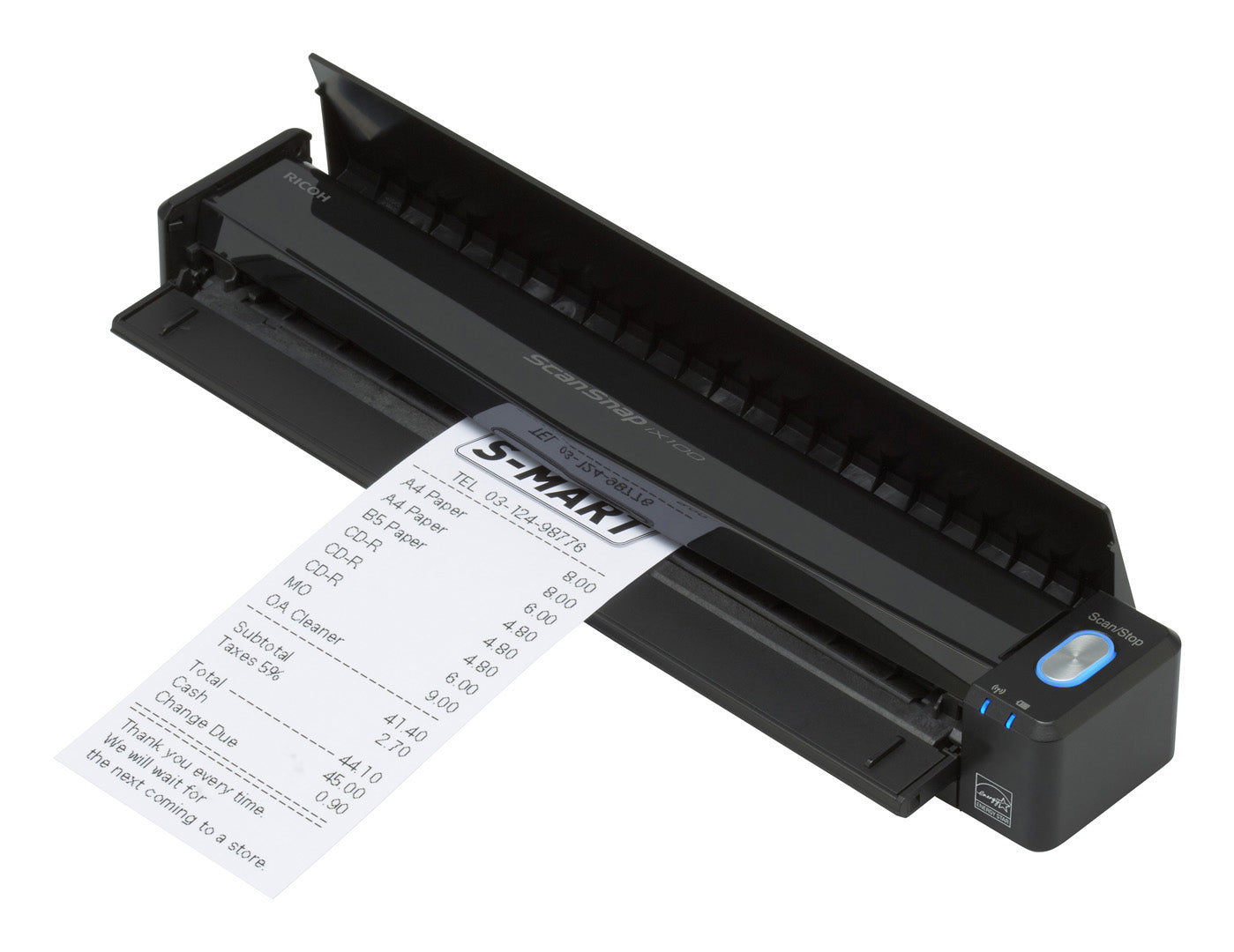 Ricoh ScanSnap iX100 Numériseur à alimentation papier + chargeur de document 600 x 600 DPI A4 Noir