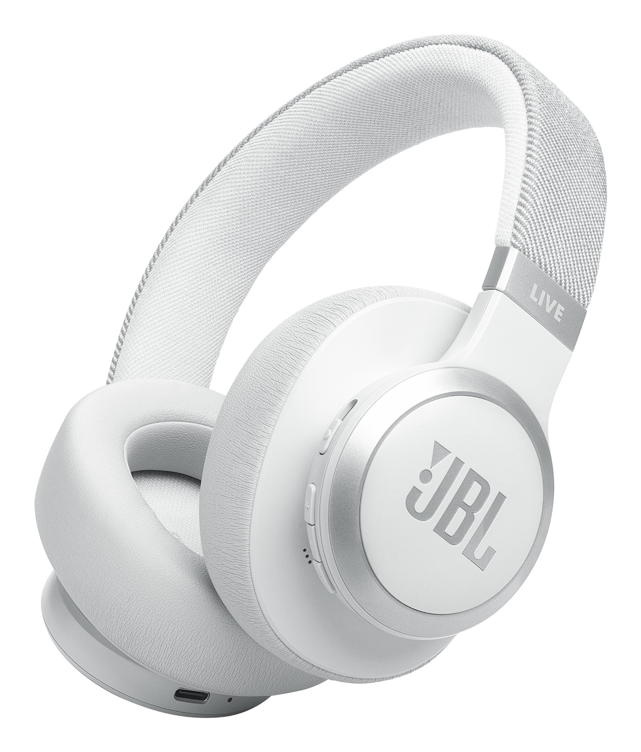 JBL Live 770NC Casque Sans fil Arceau Appels/Musique Bluetooth Blanc