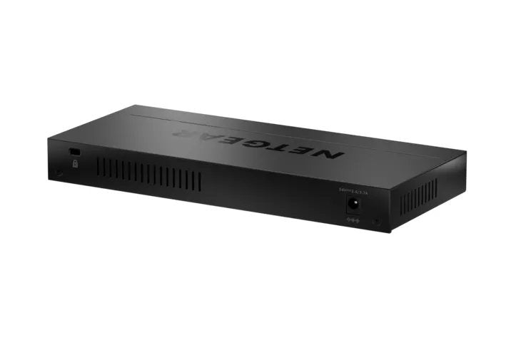 NETGEAR GS310TPv2 Géré L2/L3 Gigabit Ethernet (10/100/1000) Connexion Ethernet, supportant l'alimentation via ce port (PoE) Bureau Noir - vue 5