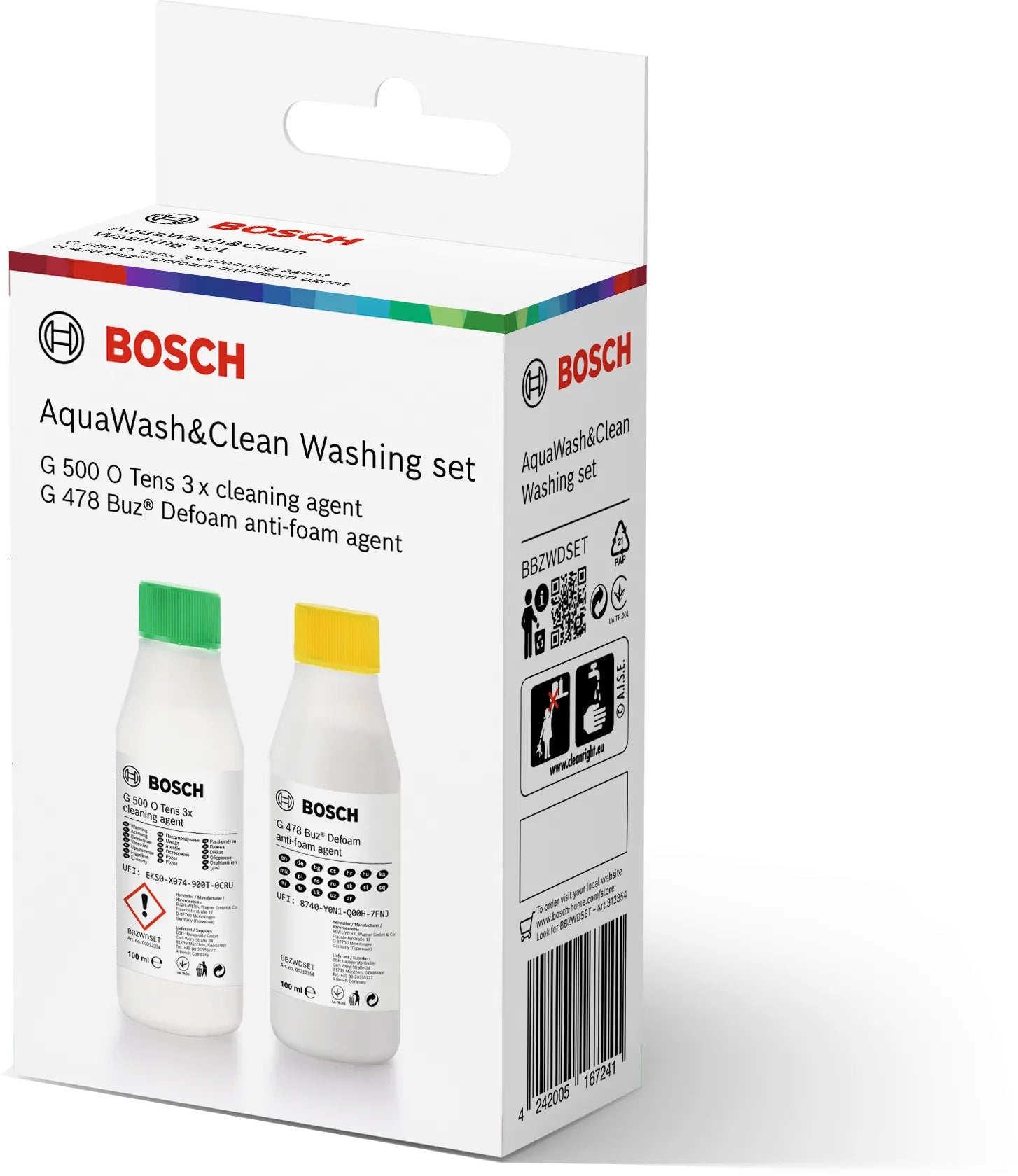 Bosch Bosch BBZWDSET Accessoire et fourniture pour aspirateur Solution de nettoyage Aspirateur réservoir cylindrique