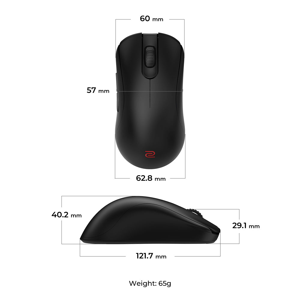 ZOWIE ZA13-DW souris Gaming Droitier RF sans fil 3200 DPI